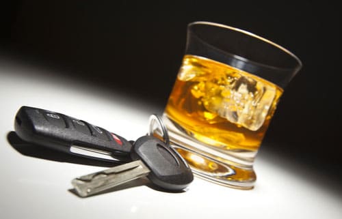 Smyrna drunk driving accident lawyer concept glass and car keys