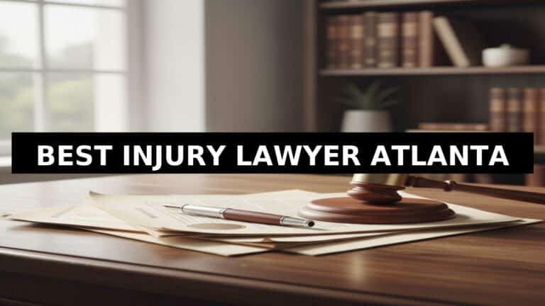 Legal documents and gavel on desk for choosing the best personal injury lawyer in Atlanta Georgia